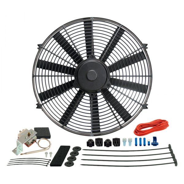 Derale Performance® - Dyno-Cool Electric Fan and Mechanical Fan Controller Kit