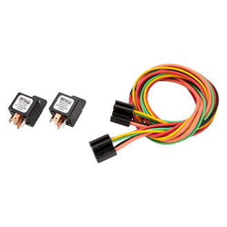 Derale Performance® - Dual Relay Wire Harness Kit