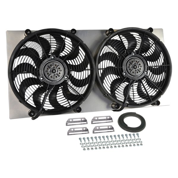 Derale Performance® - High Output Radiator Fan/Shroud Kit