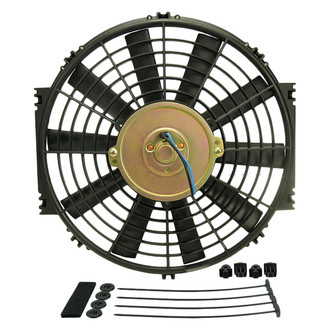 Derale Performance® - Dyno-Cool Straight Blade Electric Fan