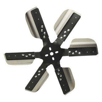 Derale Performance® - Heavy Duty Stainless Steel Standard Rotation Flex Fan