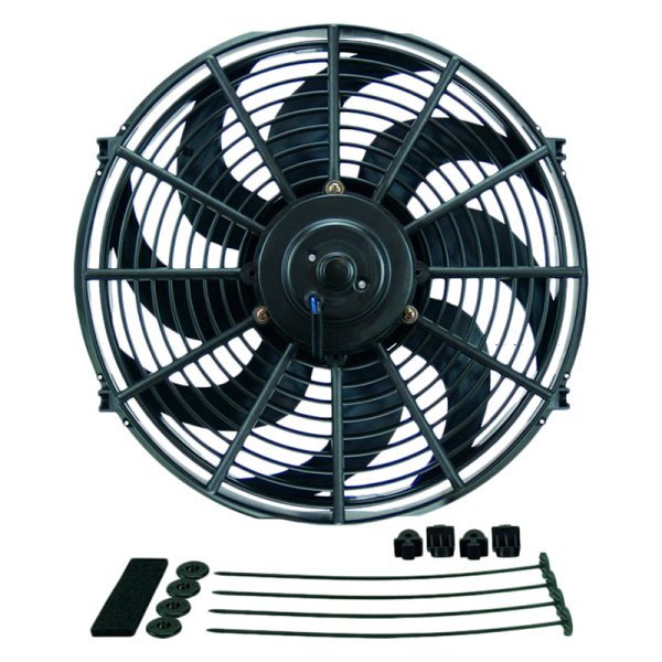 Derale Performance® - Dyno-Cool Curved Blade Electric Fan