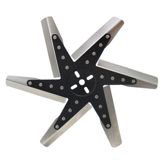 Derale Performance® - Hi-Performance™ Stainless Steel Standard Rotation Flex Fan