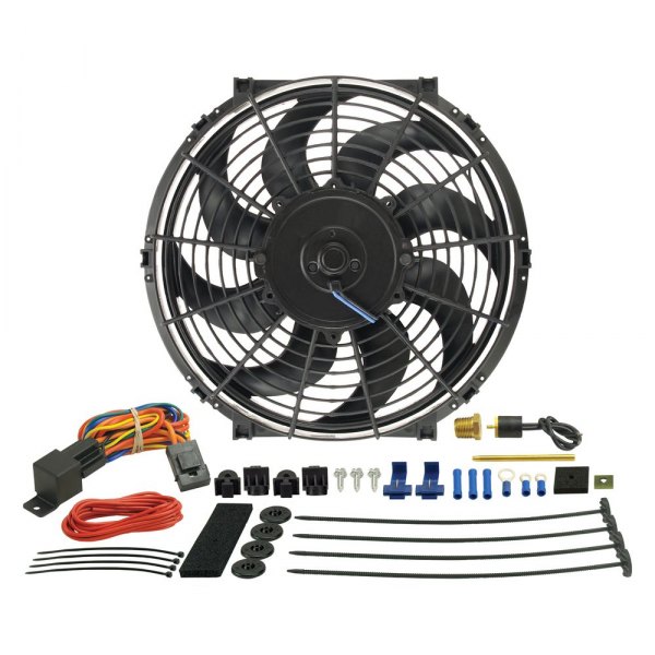 Derale Performance® 16012 - Tornado Electric Fan with Controller Kit