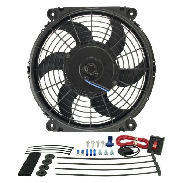 Derale Performance® 16510 - Tornado Electric Puller Fan