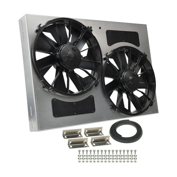 Derale Performance® 16842 Dual Electric Radiator Fan with Aluminum
