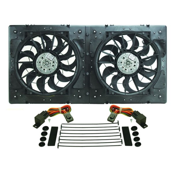 electric radiator fan shroud electric radiator fan shroud