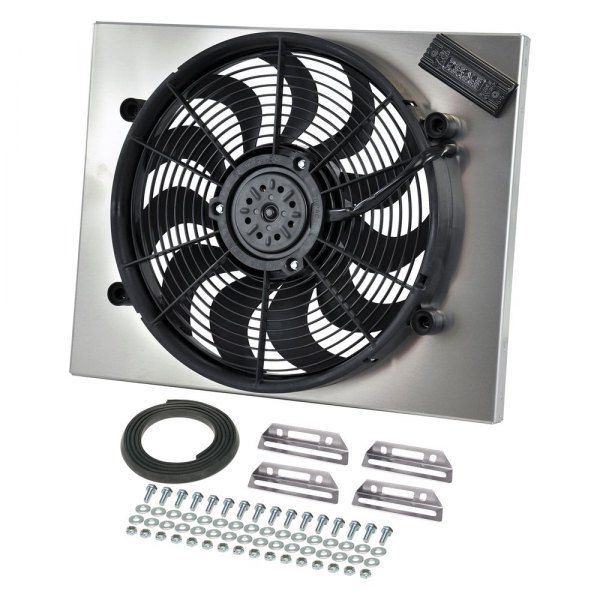 Derale Performance® 66821 Single Electric Radiator Fan/Aluminum