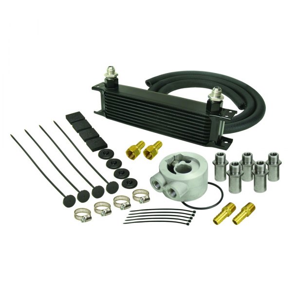 Derale Performance® - Series 10000™ Stack Plate Oil Cooler Kit