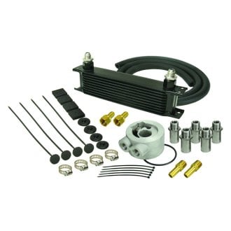 Derale Performance® - Series Stack Plate Universal Oil Fluid Cooler Kit