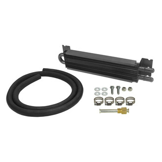 Derale Performance® - 2 Pass Series 7000 Copper/Aluminum Frame Rail Transmission Oil Cooler