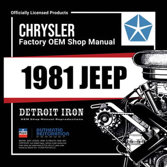 Detroit Iron® - CD Repair/Part Manual