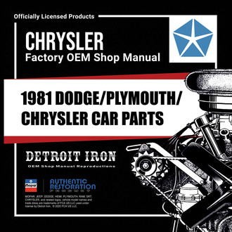 Detroit Iron® - CD Repair/Part Manual