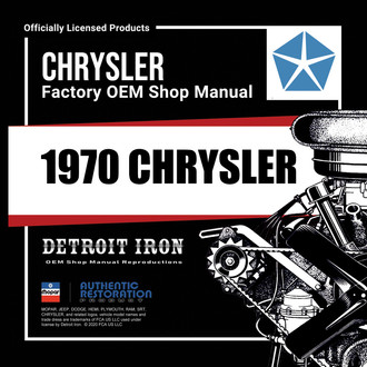 Detroit Iron® - CD Repair/Part Manual