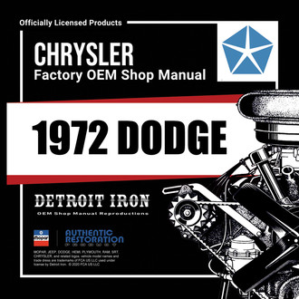 Detroit Iron® - CD Repair/Part Manual