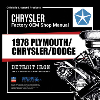 Detroit Iron® - CD Repair/Part Manual