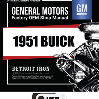 Detroit Iron® - 1951 Buick Shop Manuals, Parts Books & Sales Data on USB