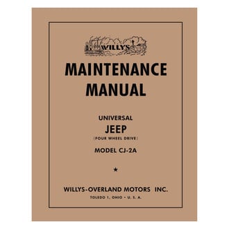 Detroit Iron® - Repair Manual