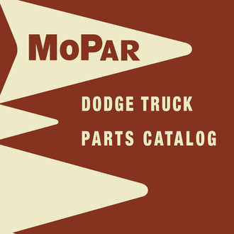 Detroit Iron® - 1961 - 1962 Dodge Pickup and Truck Parts Catalog Book
