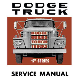 Detroit Iron® - 1963 Dodge Truck S Series Shop Manual