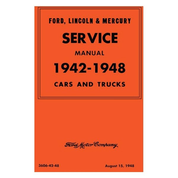 1981 Ford Mercury Lincoln Car Factory Service Manual Shop Repair CD