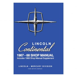 OEM Digital Repair Maintenance Shop Manual CD for Lincoln Continental 2000 