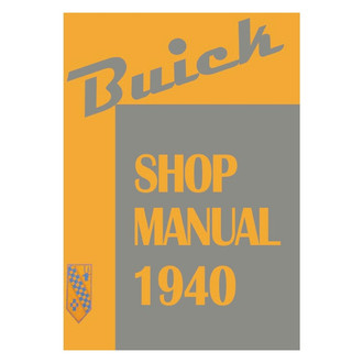 Detroit Iron® - 1940 Buick Shop Manual