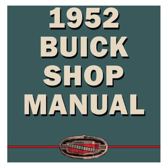 Detroit Iron® - 1952 Buick Shop Manual