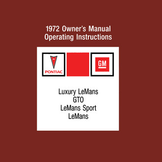 Detroit Iron® - Owners Manual