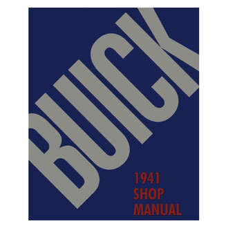 Detroit Iron® - 1941 Buick Shop Manual