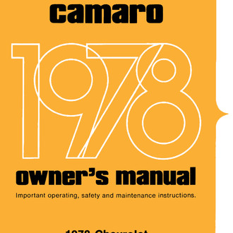 Detroit Iron® - Owners Manual