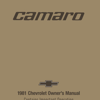 Detroit Iron® - Owners Manual