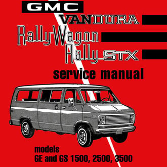 Detroit Iron® - 1971 GMC Vandura Rally Wagon Service Manual