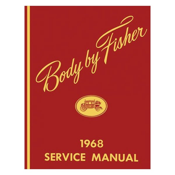 OEM Repair Maintenance Shop Manual CD Cadillac All Models & Fisher Body 1968