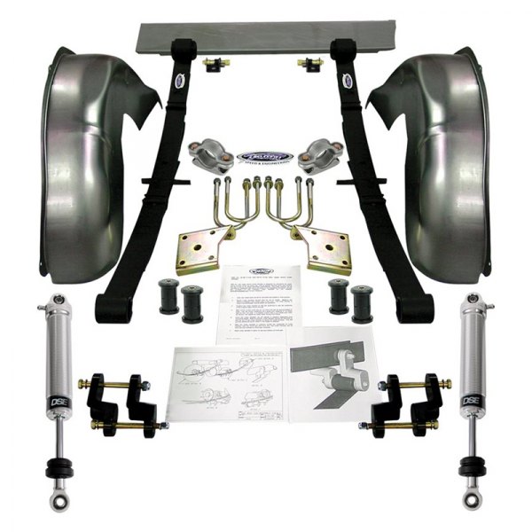 Detroit Speed & Engineering™ 041205DS 2" Rear MiniTub Lowering Kit