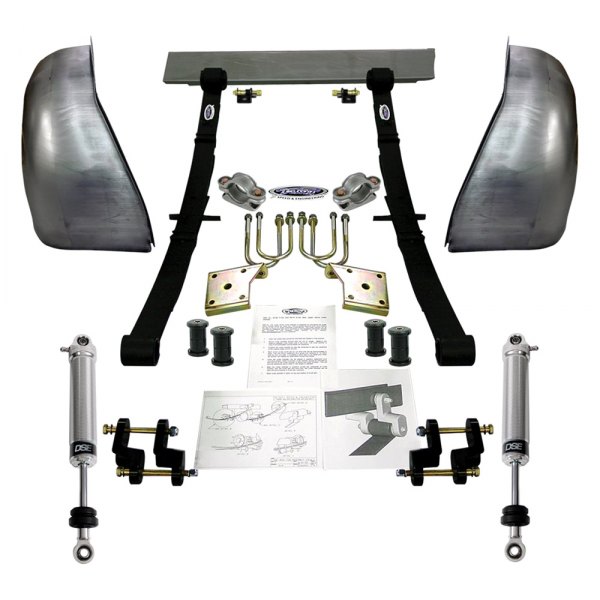 Detroit Speed & Engineering™ - Rear Mini-Tub Lowering Kit