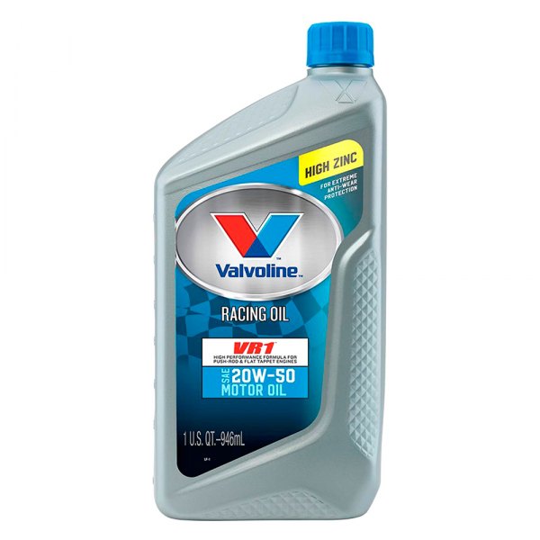 Detroit Speed & Engineering® - Valvoline™ VR1 Racing™ SAE 20W-50 Conventional Motor Oil, 1 Quart