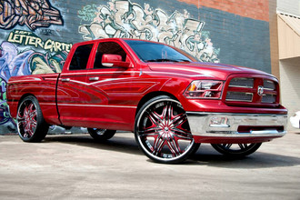 Morpheus Chrome Custom Inserts on Dodge