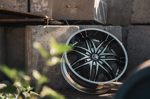 DIABLO® MORPHEUS Wheels - Chrome with Black Inserts Rims