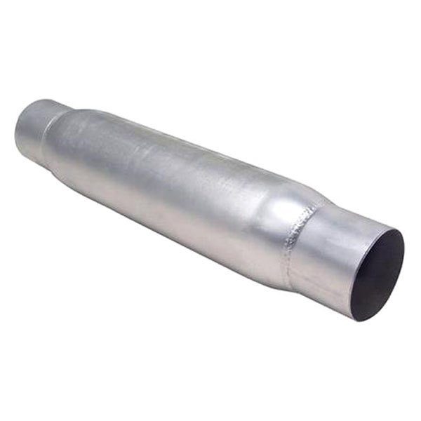 Diamond Eye® - Aluminized Steel Round Quiet Tone Exhaust Resonator with Ends