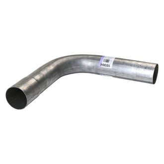 DieselTech® - Aluminized 90 Degree ID-OD Exhaust Elbow Pipe (3" Diameter, 14" Leg A Length, 14" Leg B Length, 6" CLR)