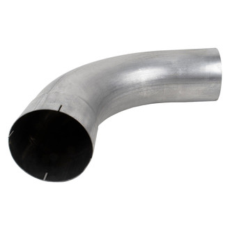 DieselTech® - Aluminized 90 Degree ID-OD Exhaust Elbow Pipe (6" Diameter, 15" Leg A Length, 15" Leg B Length, 10" CLR)