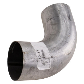 DieselTech® - Aluminized 90 Degree OD-OD Exhaust Elbow Pipe (5" Diameter, 8.5" Leg A Length, 8.5" Leg B Length, 6" CLR)
