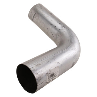 DieselTech® - Aluminized 90 Degree OD-OD Exhaust Elbow Pipe (5" Diameter, 15" Leg A Length, 15" Leg B Length, 5.5" CLR)