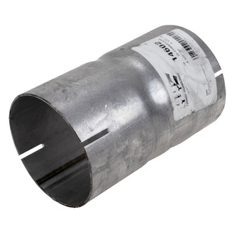 DieselTech® - Aluminized Steel ID-ID Exhaust Pipe Adapter (3.5" ID, 3.5" OD, 6" Length)