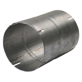 DieselTech® - Aluminized Steel ID-ID Exhaust Pipe Adapter (4" ID, 4" OD, 6" Length)