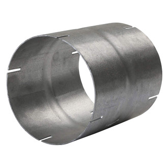 DieselTech® - Aluminized Steel ID-ID Exhaust Pipe Adapter (5" ID, 5" OD, 6" Length)
