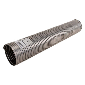 DieselTech® - Pre Cut Stainless Steel ID-ID Flex Hose (4" Diameter, 24" Length)