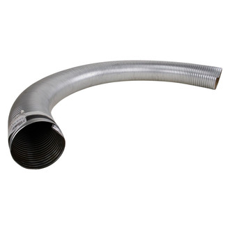 DieselTech® - Pre Cut Galvanized Steel ID-ID Flex Hose (5" Diameter, 72" Length)
