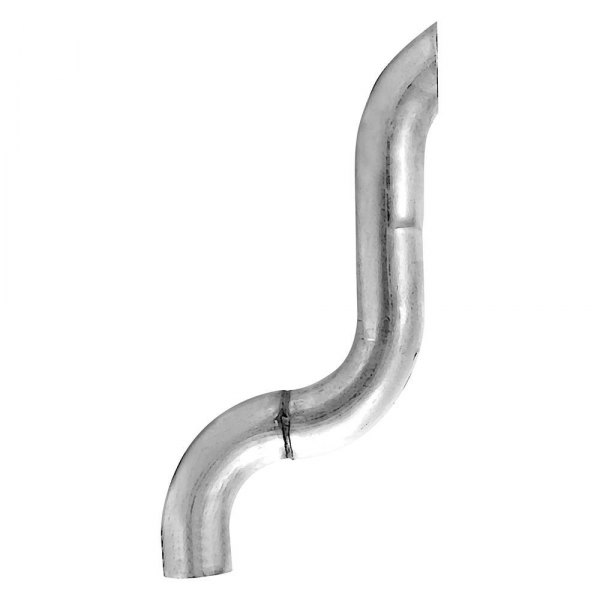 DieselTech® 834007 Specialty Curved Chrome Exhaust Stack (5 DieselTech® 834007 Specialty Curved Chrome Exhaust Stack (5